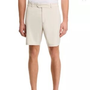 G/FORE Men's Maverick 4 Way Stretch Straight Shorts Stone Khake Sz 36 8" inseam